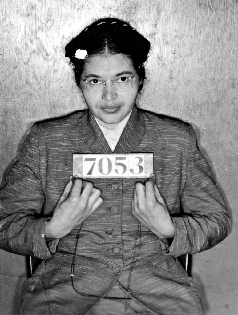 Rosa Parks Mugshot 1955