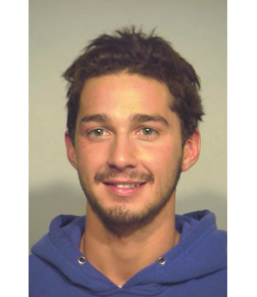 Shia LaBeouf Mugshot, 2007