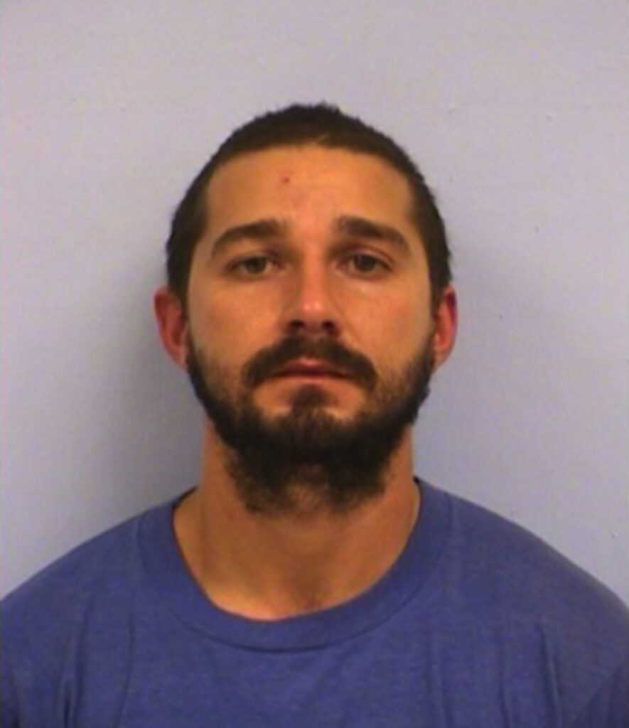 Shia LaBeouf Mugshot, 2015